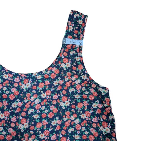 Forever 21 Pink Floral Flowy Tank Top Women Size S - Picture 5 of 8